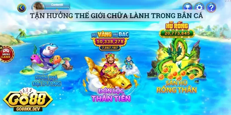 Tận hưởng niềm vui trong thế giới giải trí bắn cá